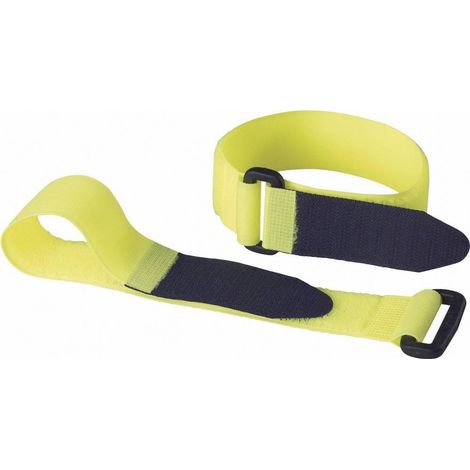 Fastechr Cinta auto-adhesiva amarilla 300x25 mm juego de 2