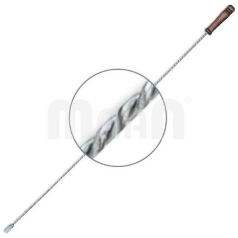 deshollinador mango 1,50 mt para cepillos de alambre rosca ebertools