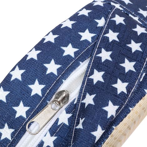 Coussin de soutien confortable pour siège enfant, rehausseur de chaise haute pour bébé, BabyBlue Star (1/5)
