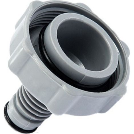 Adaptateur de tuyau flexible Bestway P6H1419 (gris, Ø 32 mm) - Lot de 4 (1/5)