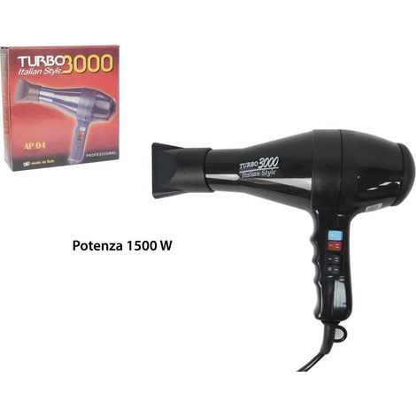 Asciugacapelli Phon Professionale 4 Puls 1700 Watt
