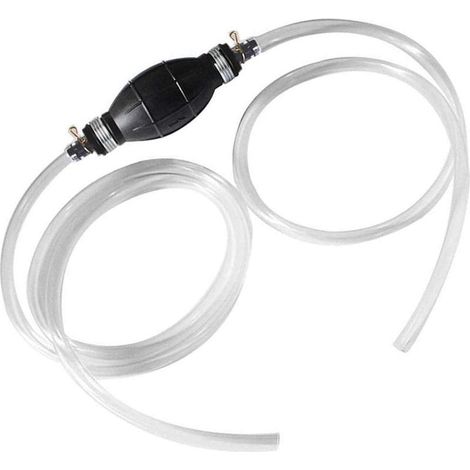 Pompe manuelle à essence, pompe à eau pour liquides, pompe à carburant portable pour voiture, pompe universelle manuelle pour eau, essence, huile, diesel, avec un tuyau de 2 m au total (1/5)