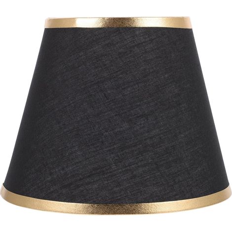 CCYKXAAbat-jour en Tissu Créatif pour Lampe sur Pied et Plafonnier, Décoratif et Diffuseur de Lumière Cadre en Fer Noir, pour Chambre et Salon (1/5)