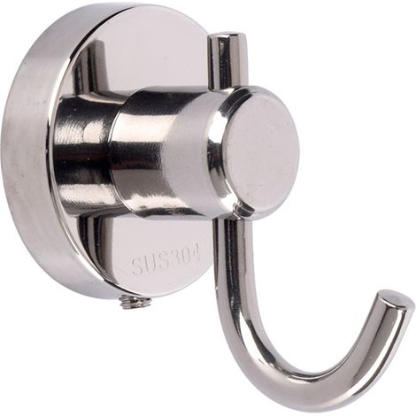 Doppel-J-Handtuchhaken aus Edelstahl SUS304 für Bademäntel und Handtücher, 2-zinkiger Handtuchhaken für Küche, Bad und Badezimmeraccessoires.