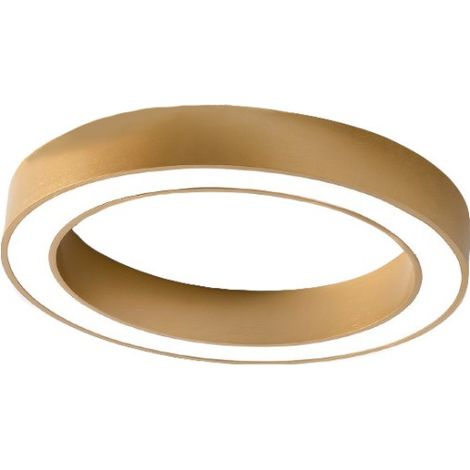 Plafonnier led gea luce flor pp or 2200lm 3000°k plafonnier moderne