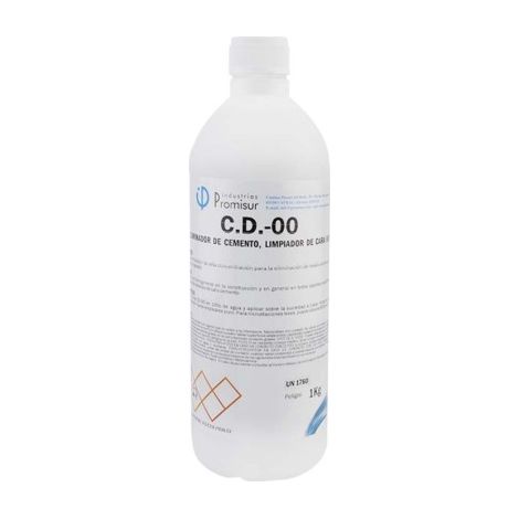 Quita Cemento 1 Litro Para Pavimentos - Interior/Exterior - Pack 12 Uds. (1/4)