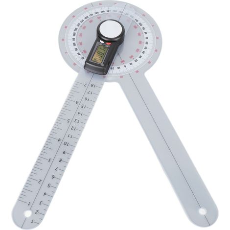 Équerre thérapeutique de mesure d'angle, précision élevée, alimentée par batterie, facile à lire, goniomètre articulaire pour membres et articulations