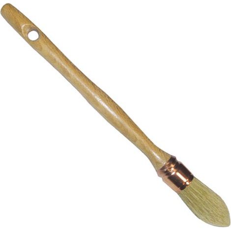 Pennello a pollice per ritocco setole pure manico lungo D.29 N6 - Savy