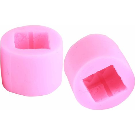 Silikonform für handgefertigte, dreidimensionale Duftkerzen aus Gips (1/5)