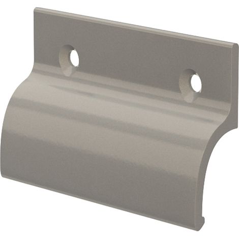 Aluminium Terrassentürgriff Balkontürgriff Ziehgriff Aluminiumgriff Türbeschlag Satin eloxiert