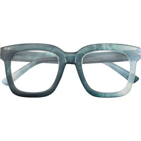 Lesebrille grün marmoriert +1,0