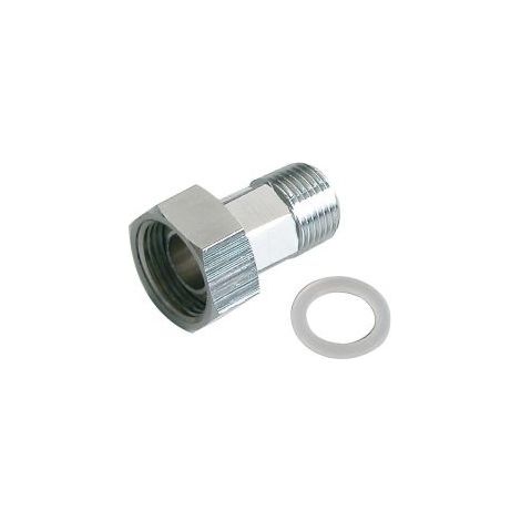 Contador de agua.1/2", Mess./cromado (1/2)