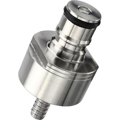 Stainless steel beer carbonation cap for back pressure (1/5)