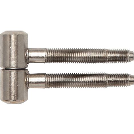SFS Einbohrband für Futtertüren, 16 mm, Stahl vernickelt