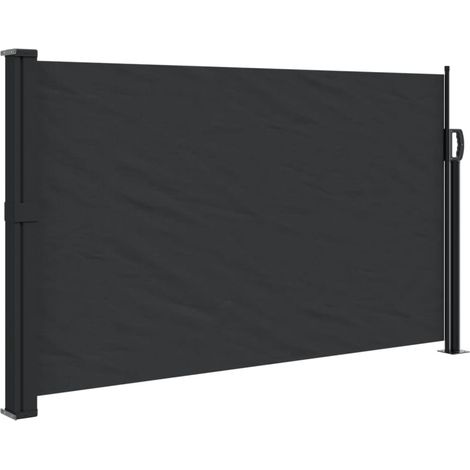 Auvent latéral rétractable noir 120x500 (1/5)