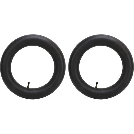 Ortviai 2x Chambre à air 3.50/3.00-10 en caoutchouc naturel renforcé pour moto tout-terrain, scooter et cyclomoteur (1/5)