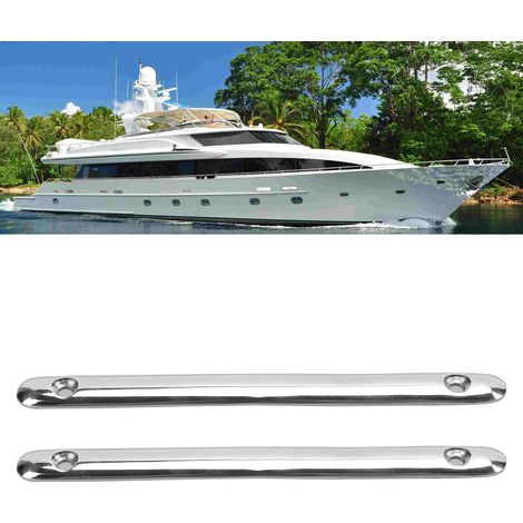 2 pièces de 5,9 pouces de protection de ligne d'amarrage en acier inoxydable 316 pour bateau, yacht et camping-car