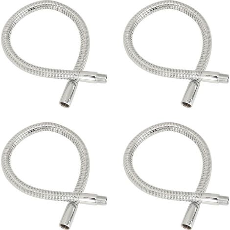 4 Pcs Lampe LED Tube Col de Cygne Flexible Accessoires de Lampe de Table Tuyau Métallique en Aluminium 35cm (1/5)