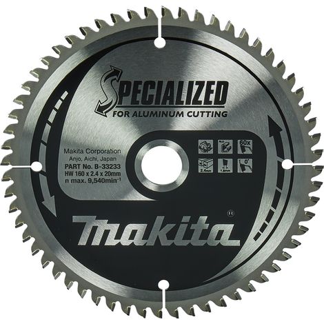 Makita Sägeblatt SPECIALIZED 160x20x60Z (1/2)