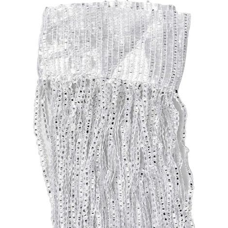 Tassel door curtain, string door curtain, shiny string door curtain, window divider, window curtain with decorative tassel partition panel, suitable for home, wedding (1/4)