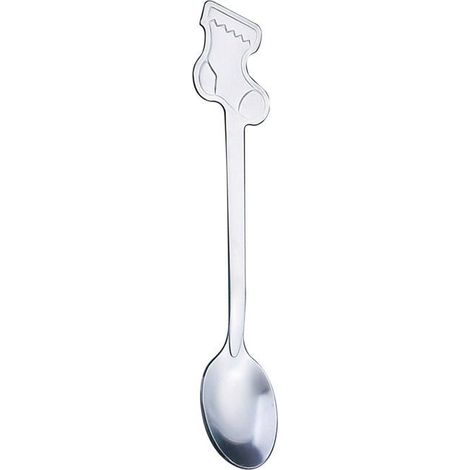 Cuillère à mélanger en acier inoxydable pour la cuisine, cuillère occidentale, cuillère à soupe domestique, cuillère à riz, cuil (1/4)