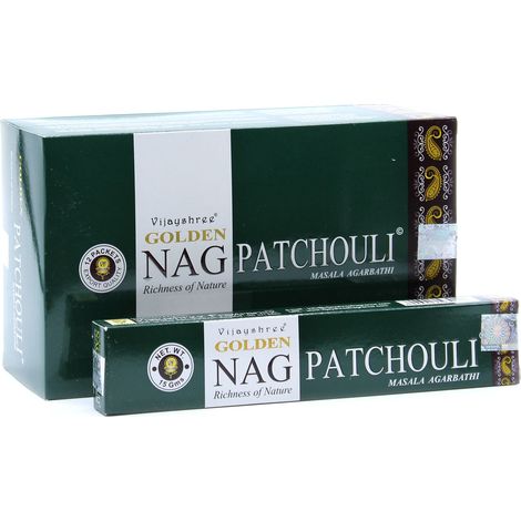 15g Golden Nag - Encens Pathouli- Vendu par 1