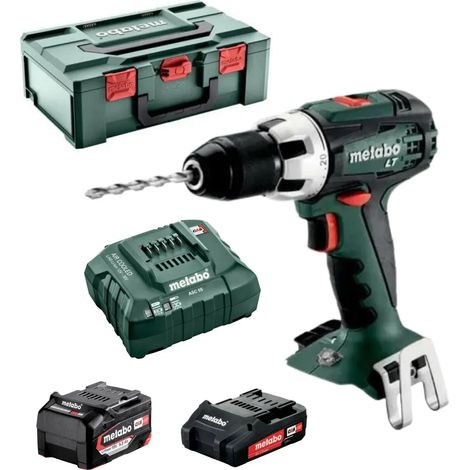 METABO Schlagbohrmaschine - SB 18V - LT 1 x 2,0 Ah Compact + 1 x 5,2 Ah Li-Power, ASC 55V, Koffer - 602103970 (1/5)
