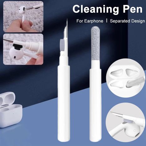 Stylo de nettoyage pour écouteurs Bluetooth, un produit phare, un kit de nettoyage pour AirPods, téléphones portables et ordinateurs. (1/5)