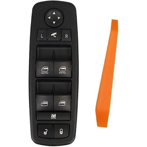 56046826AD Interrupteur principal de lève-vitre électrique automobile avec levier, compatible avec Journey, Ram 1500, 2500, 3500 et 300 (modèles 2011-2018). (1/5)
