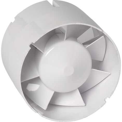 Aldes – Extracteur intégré VMC 75 m3/h – Diamètre 100 mm – Faible niveau acoustique – Fonctionnement forcé et intermittent ABS