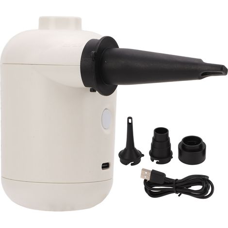 Pompe à air électrique USB 2A DC5V gonfleur portable universel avec buses pour canapé et bouée (1/5)