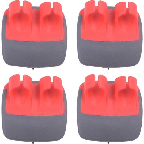 Éplucheuse À Légumes Et Fruits - Lame En Acier Inoxydable 304 - Poignée En Caoutchouc Ergonomique - Pour Pommes De Terre Carottes Concombres Poires - Lot De 4 (1/5)