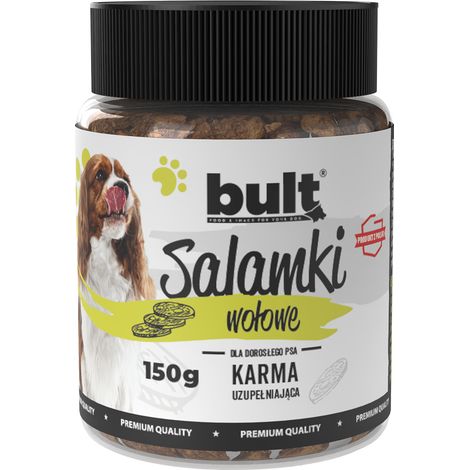 BULT Salamki Hundeleckerli Rindfleisch 150g (1/3)