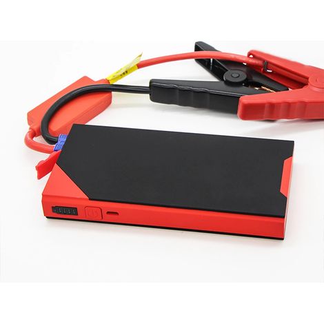 Démarreur de secours pour voiture 12 V, ultra-sécurisé et pratique, avec chargeur USB rapide.
