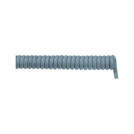 LAPP 70002652 Cavo a spirale ÖLFLEX® SPIRAL 400 P 1000 mm / 3000 mm 3 G 1 mm² Grigio 1 pz.