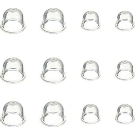 12 Pièces : Bombille de pompe d'amorçage de carburateur, accessoires 19 mm et 22 mm pour débroussailleuse, tronçonneuse, souffleur et taille-haie (1/4)