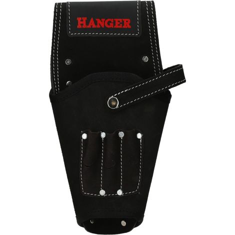 Funda portaherramientas Hanger en cuero de ante para taladro (1/3)