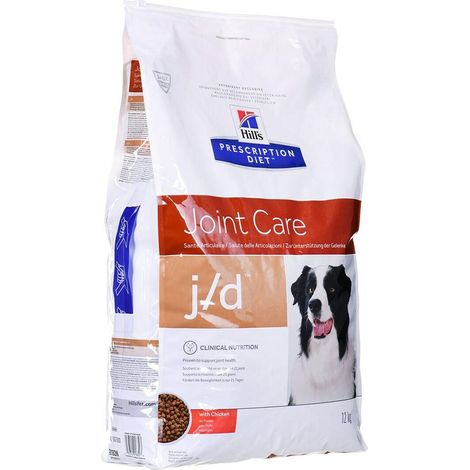 Hills Prescription Diet J/D Nourriture sèche poulet 12 kg