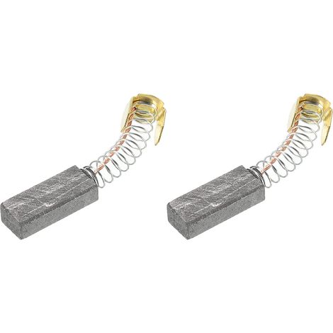 Carbone Brosses 20x8x5mm pour Électrique Moteurs Alimentation Outil Meuleuse Angulaire Table Scie Rechange Pièce Réparation, 2 Paquet (1/5)