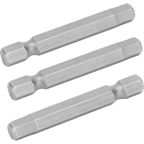 10 Stück Sechskant-Magnetkopf-Schraubendreherbits, Industriebedarf, Werkstattausrüstung S1/4 (1/5)