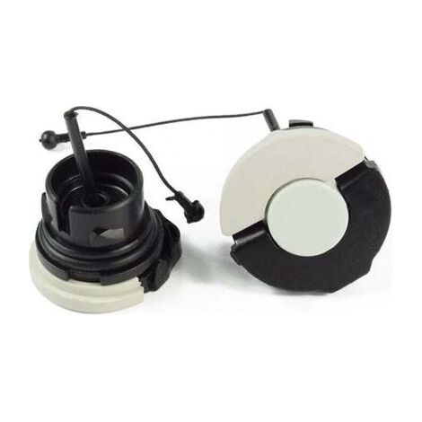 Bouchon d'essence et Bouchon d'huile pour STIHL tronçonneuse (2 pièce) (1/4)