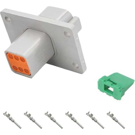 Kit Connecteur DT series female 6 Voies du panneau