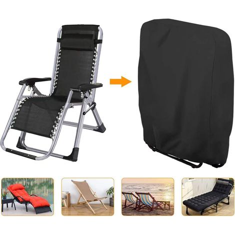 Housse de Protection - 8293 - Chaise Longue Pliante - Imperméable - Anti-UV - 210D Oxford