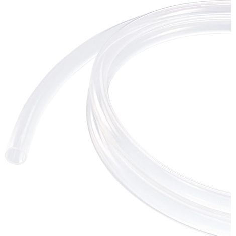 Flexible PVC Transparent Vinyl Tube 10 mm Internal Diameter 12 mm External Diameter 2 Metre Length Lightweight for Water Air Line (1/5)
