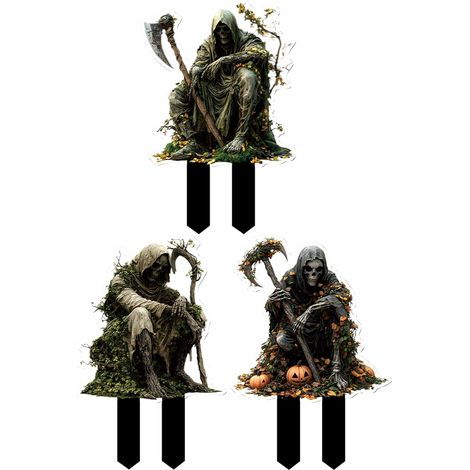 Piquets décoratifs d'Halloween - Décoration d'Halloween pour l'extérieur - (1/5)