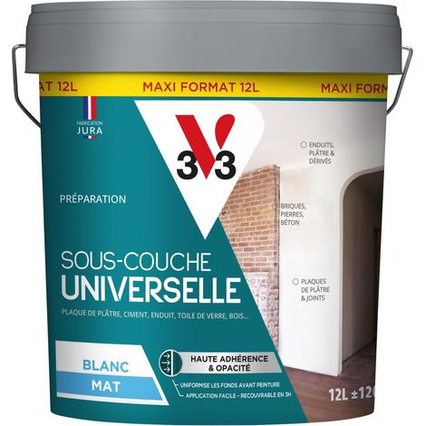 Sous-couche intérieure Universelle V33 Blanc Mat 12L (1/5)