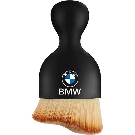 Chiffon de nettoyage double face pour voiture avec brosse intégrée pour BMW Série 1, 2 et 3, M Power, X1, X5, X6, F30, E90. Couleur : Brosse. (1/4)