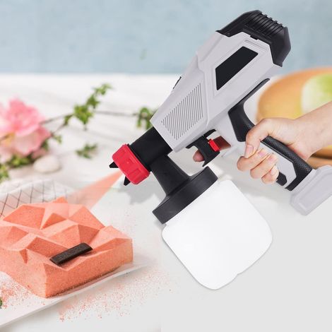 tragbare Kuchen dekorieren Airbrush elektrische Mousse Cake Sprayer mit Sprühdüse und Spule 800ml 220V (500w) (1/5)