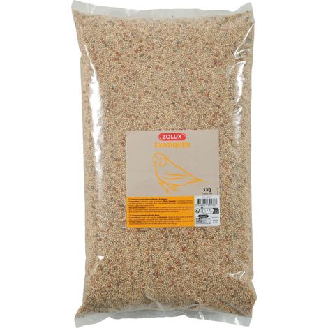 Graines pour oiseaux exotiques sac de 3 kg pour oiseaux - zolux