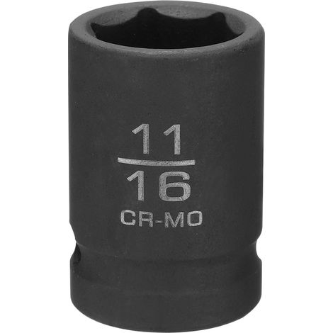 Douille À Choc 11/16" Douille 1/2" Entraînement Carré 38mm(1.5")L (1/5)